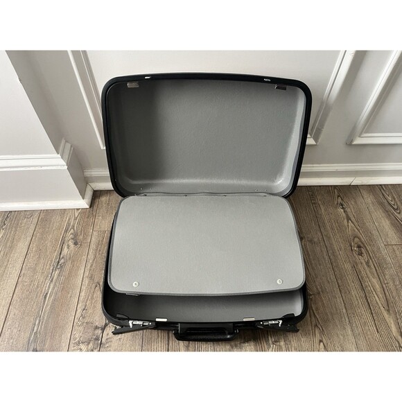 Vintage Samsonite SILHOUETTE 3-Suiter HARD Shell Suit Case 20 x 26 x 7 - Picture 4 of 6